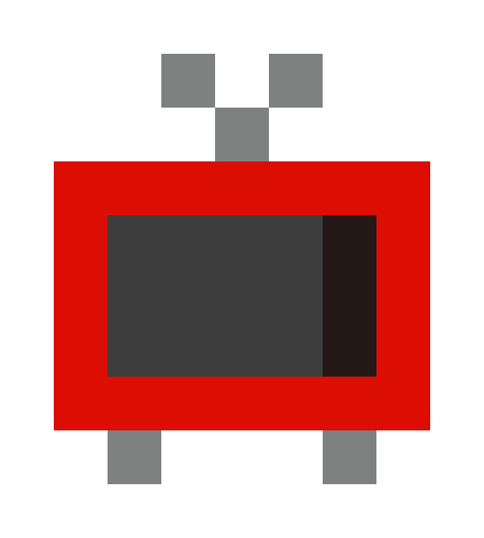 television pixel images