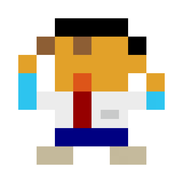 Salaryman (clerical worker) pixel images