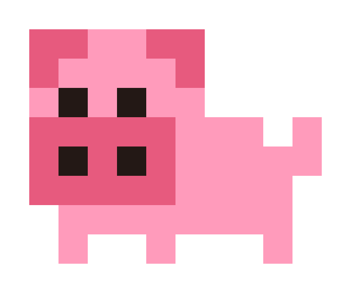 pig pixel images